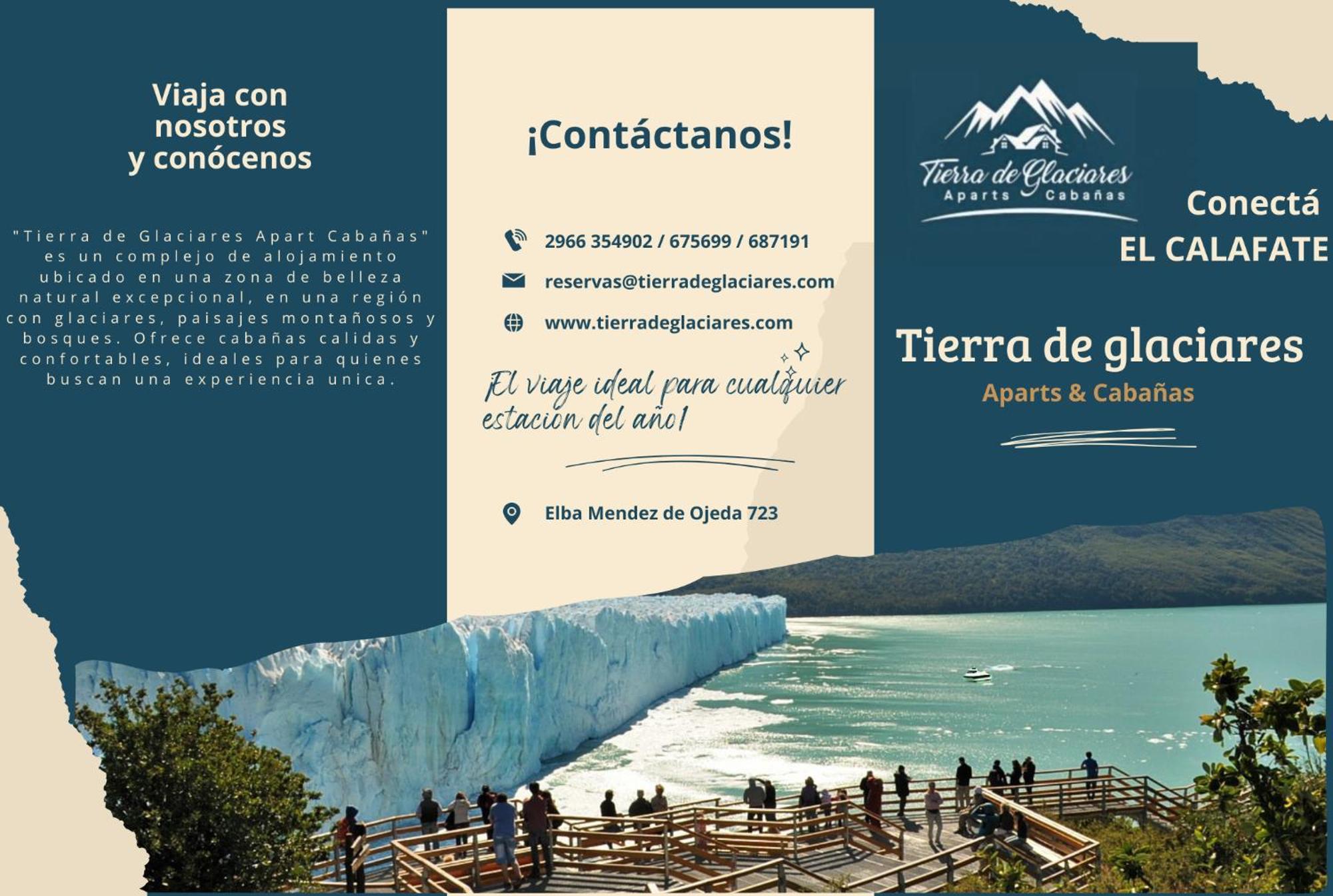 Hotel Cabanas Aparts Tierra De Glaciares El Calafate Eksteriør bilde